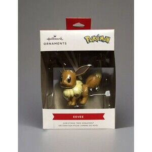 NEW Hallmark EEVEE Pokemon Resin Collectible Christmas‎ Tree Ornament 3in Tall